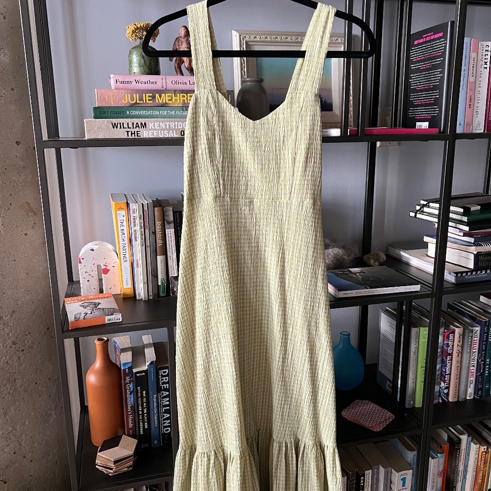 Mango Gingham Check Dress - XS